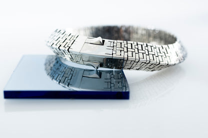 Sterling Silver Triangle Chain Bracelet