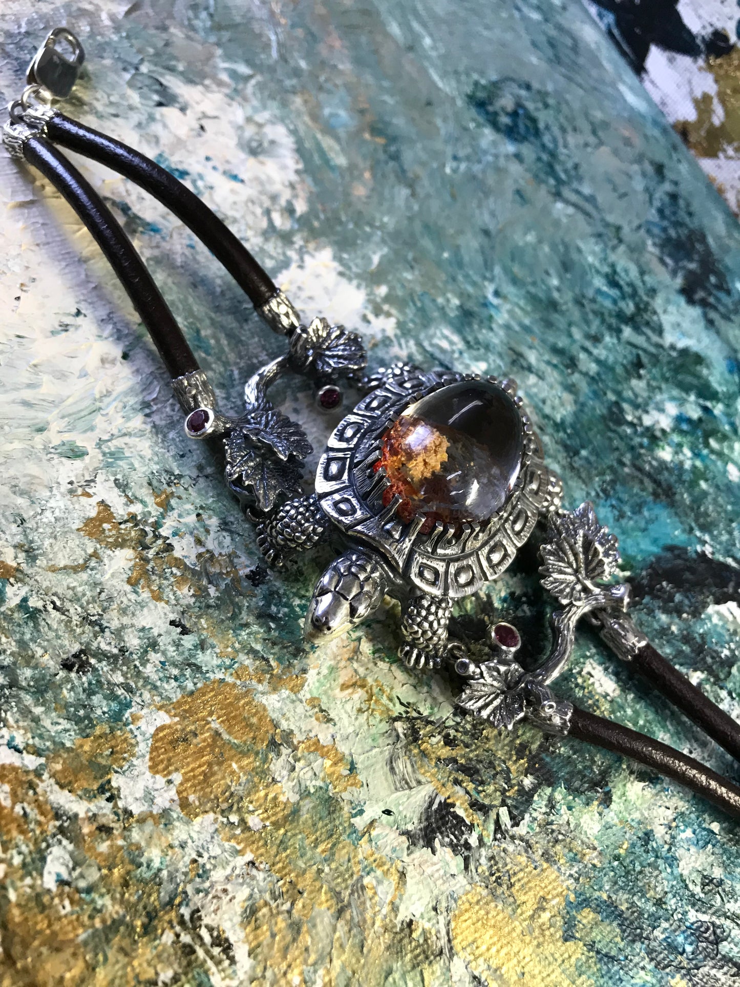 Sterling Silver Turtle Bracelet