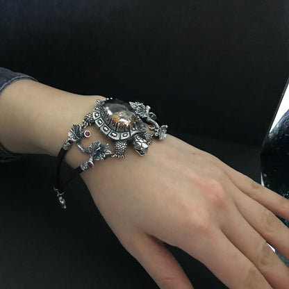 Sterling Silver Turtle Bracelet