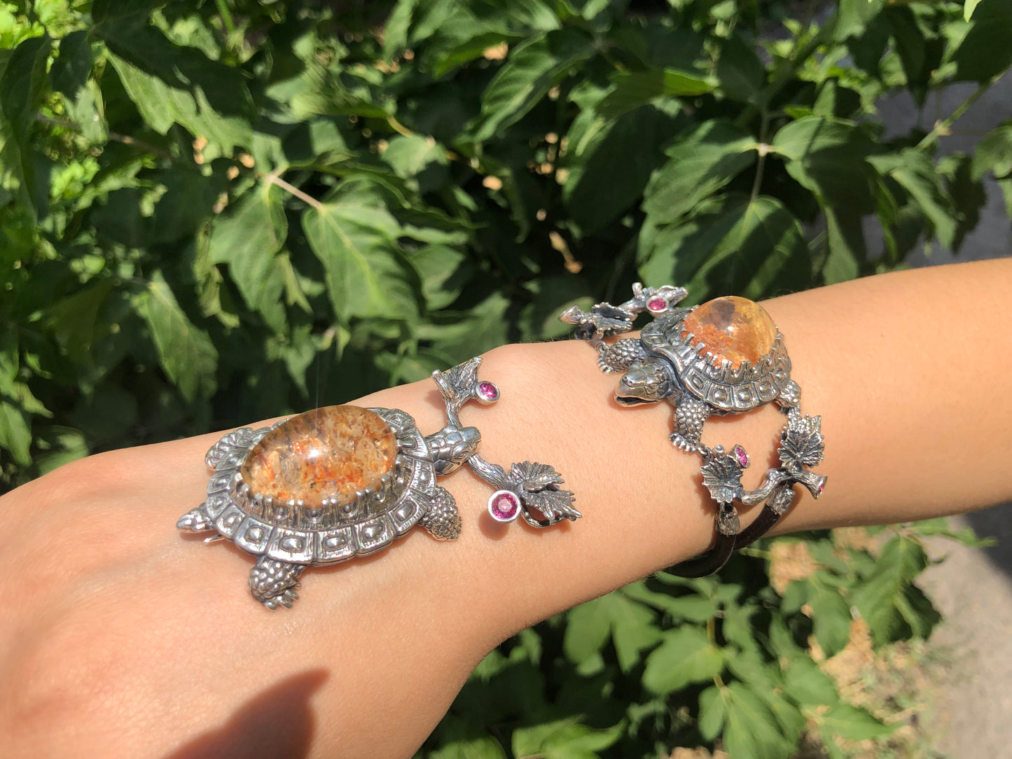 Sterling Silver Turtle Bracelet