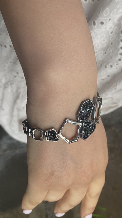 Earth Element Sterling Silver Bracelet