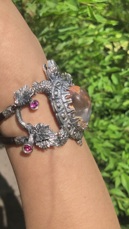 Sterling Silver Turtle Bracelet