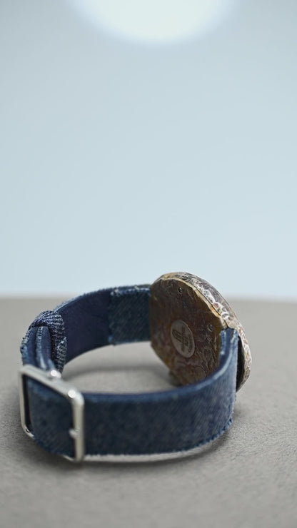 Watch With An Imitation Rusted Metal