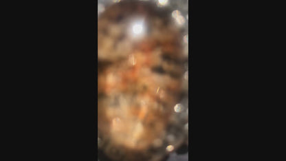 Handmade Silver Turtle Pendant with Quartz & Tourmaline