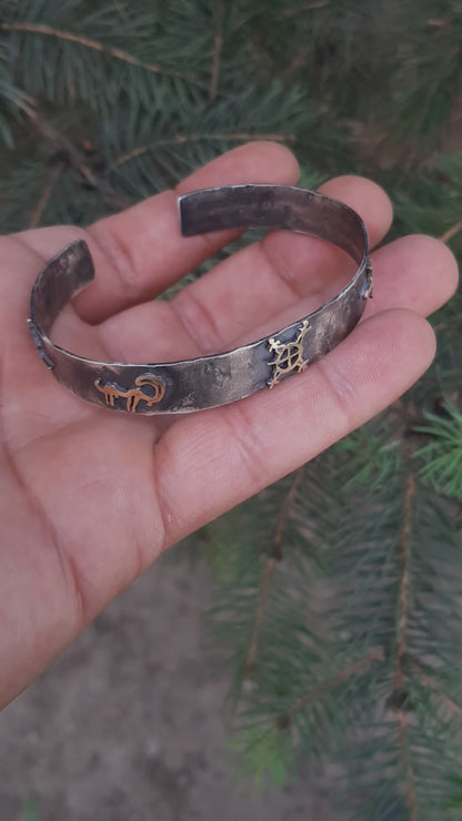 Handmade Sterling Silver Cuff Bracelet