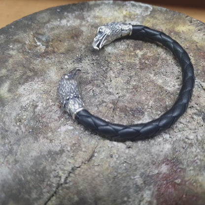 Eagle Head Cuff Bracelet