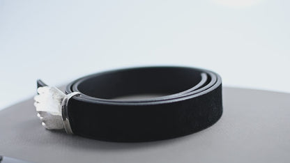 Hand Belt Buckle in Sterling Silver